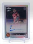 SOMTO CYRIL 2022-23 TOPPS CHROME OTE REFRACTOR ROOKIE RC AUTO Q1494