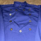 Wah Maker Arizona True West Outfitters Long Sleeve Blue Bib Shirt Men's XL