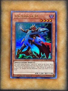 Yugioh The King of D. LC06-EN002 Ultra Rare Limited Edition NM