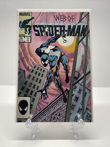 WEB OF SPIDER-MAN 11 BOB MCLEOD COVER MARVEL COMICS 1986