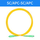 1-5m SC APC to SC APC Simplex Single Mode Fiber Optical Patch Cord Cable lot
