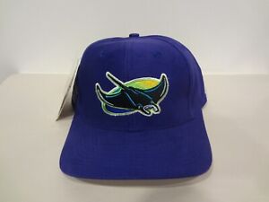 VTG MLB Tampa Bay Devil Rays Strapback Hat Logo Athletic NEW NWT 1998 Inaugural