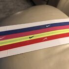 Nike SWOOSH Sport Headbands / Hairbands / Sweatbands - Assorted 4 Pack
