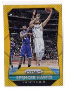 New Listing2015-16 Panini Prizm Gold Spencer Hawes /10