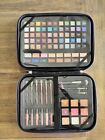 New Ulta Beauty Glamour On The Go 95 Piece Makeup Kit Lavender Sequined Zip Case