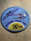 1992 US AIR FORCE PATCH-92nd TFS-RETURNED CONUS 1979-1992-ORIGINAL HERITAGE USAF