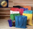 50 Bulk Tote Bag Mega Pack - 15” X 16” Large Reusable Shopping Bags (Multi)