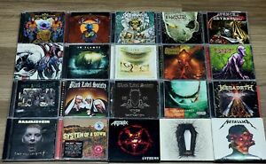 New ListingLot of 20 Metal CDs Mastodon-Black Label Society-In Flames-Killswitch Engage