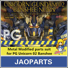 JAOparts Metal Modified parts set for PG 1/60 RX-0 Unicorn Banshee