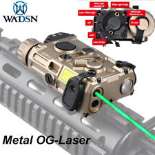 Hunting Metal Aiming Device Red Green Infrared IR Laser Flashlight Strobe PEQ