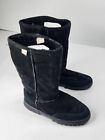 Vintage Calson USA Genuine Shearling Lining Snow Boots Womens Size 10