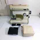 Vintage Sears Kenmore Sewing Machine Model 158 10301 Tested Working Portable