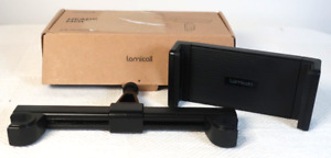 Lamicall Car Tablet Holder, Headrest Mount - Universal 360 Rotating Black