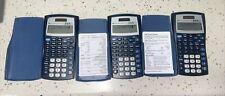 3 “three” Texas Instruments TI-30X IIS Two-Line Scientific Calculator  Dark Blue