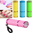 9 LED UV Light Nail Polish Cure  Light Fast Nail Dryer Gel Curing Lamp Portable‹