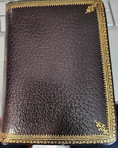 L' Evangile 1895 Leather Pocket Vintage French Bible Marc Barbou