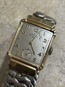 Vintage Lord Elgin 14k Gold Watch