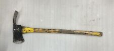 old TRUE TEMPER 33 Pulaski Double Axe with Handle - Made in USA - total 5.1 lbs.