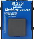 Rolls MM11-Pro MicMute Microphone Mute/Talk Switch