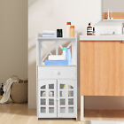 5 Layers Modern Bathroom Storage Cabinet Floor Standing Kitchen Organizer Shelf