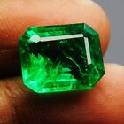 Natural Colombian Emerald Emerald Shape 7 Ct Green Certified Loose Gemstone