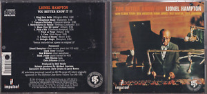 New Listing1 CENT CD Lionel Hampton – You Better Know It!!!