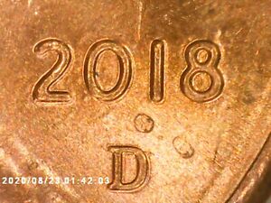 New Listing2018D Lincoln Shield Error Penny Cent DDO DDR
