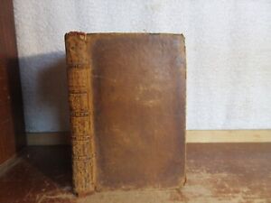 Old SERMONS OF MR. YORICK Leather Book 1768 BIBLE LAZARUS JACOB JESUS HOLY LAND