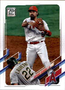 2021 Topps #550 Anthony Rendon Los Angeles Angels Baseball Card