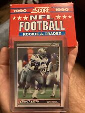 1990 Score NFL Unsealed Rookie &Traded 110 CARD Set EMMITT SMITH ROOKIE MINT