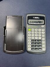 Texas Instruments TI-30Xa Scientific Calculator -w/ Case, Fully Tested. Working