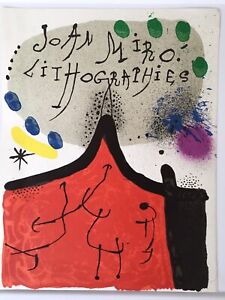 Original Lithograph By Joan Miro (1893-1983) Printed By Maeght Paris 1972