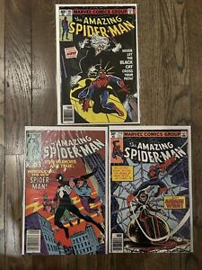 Amazing Spider-Man Lot Of 34 Marvel Comics #136-#258 Not A Straight Run.