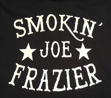new smoking joe frazier philadelphia boxing Black training t shirt S M L XL