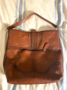 Leather Frye Boho Handbag Brown