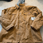Wrangler workwear men’s shirt jacket NWT 2XXL