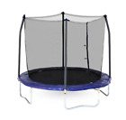 8ft Outdoor Round Trampoline Skywalker With Safety Net Enclosure 175 lbs Cap New