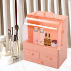 Cosmetics Storage Box Makeup Organizer 4 Compartments Large Capacity Rectangular