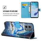 Leather Magnetic Case Cover Wallet Painted For MOTO G Power 2023 G200 G71