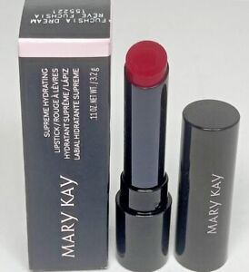 New Mary Kay Supreme Hydrating Lipstick 155221 Shade Fuchsia Dream Barbie Pink