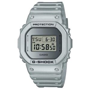 Casio G-Shock DW5600FF-8D Metallic Silver Retro futuristic Vintage Digital Watch