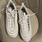 Nike Air Max 97 Athletic Shoes Women's Size 6 Triple White Lace Up 921733-100