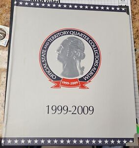 1999-2009 Official State and Territory Quarters Collectors Album Complete