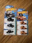 Hot Wheels FAST & FURIOUS TOONED - '94 Toyota Supra - 70 Dodge Charger LOT OF 6