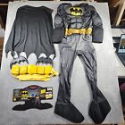 Rubies Size M Batman Costume Padded Baterangs Utility Belt Missing Mask & Gloves