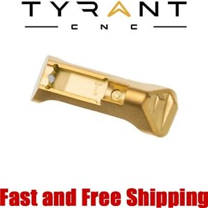Tyrant CNC Aluminum Extended Mag Release for Sig Sauer P365/P365X/P365XL - Gold