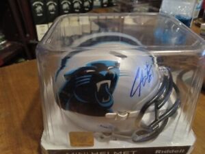 Cam Newton Signed/Autographed Mini Football Helmet w/Cert Inscribed #1