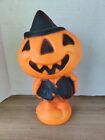 Halloween Pumpkin Head Blow Mold - Gregg Products  (Jack O Lantern - No Cord)