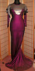 DRAG QUEEN- PLUS SIZE GOWN,   BEEM ME UP GOWN W/TRAIN TALL