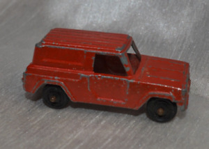 Vintage Tootsie Toy Red Panel Car Bronco Made in Chicago USA
